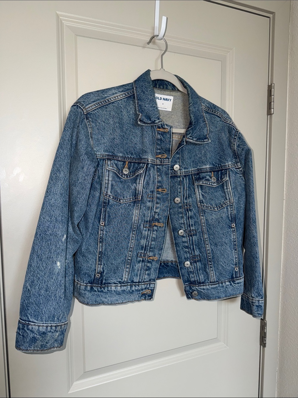 Old Navy Medium Blue Denim Jean Jacket